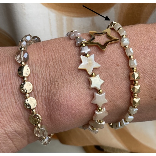 Bracelet petits cubes 39
