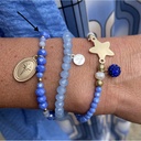 Bracelet médaille étoile n°55