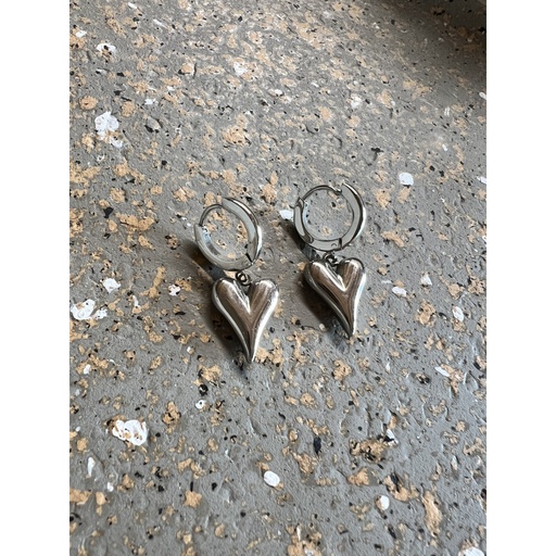 Boucles d'oreilles coeur n°16