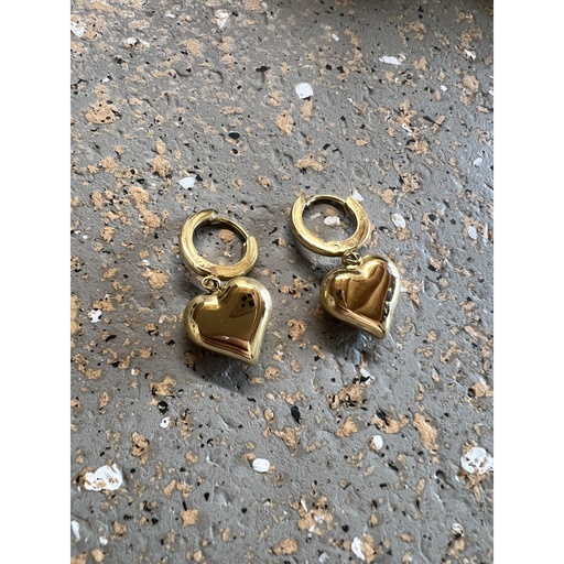 Boucles d'oreilles coeur n°17