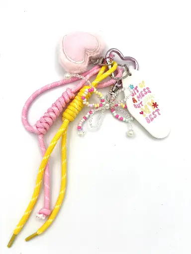 Porte clefs Coeur Girly