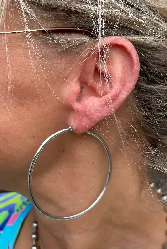 Boucles d'oreilles Créoles n°173