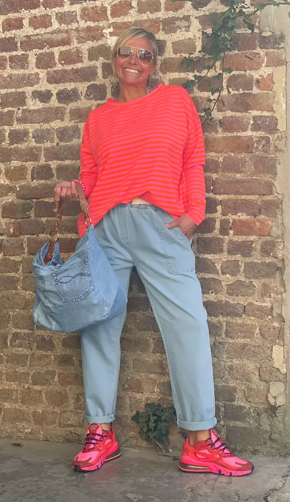 Jeans Carotte poches rectangles