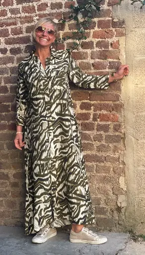 Robe longue Safari