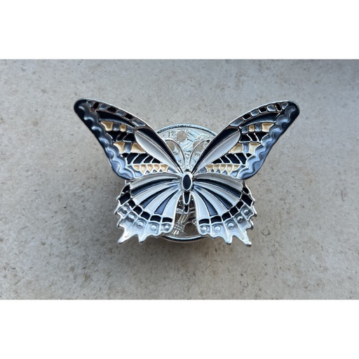 Broche aimant papillon colors