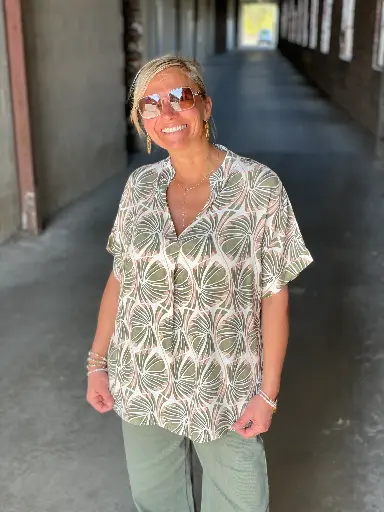 Blouse Eventails