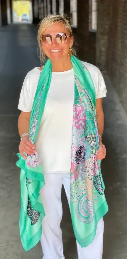 Foulard mandalas 