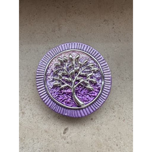 Broche aimant arbre bord