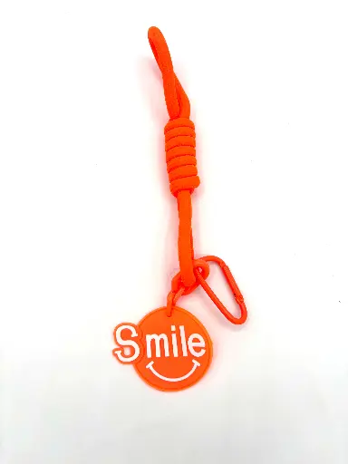 Porte clefs Smile Fluo