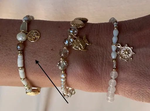 Bracelet Médaillon et Arbre de vie n°124