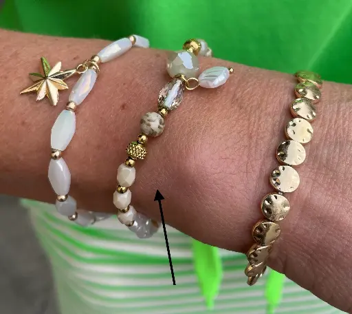 Bracelet Coquillages et Perles
