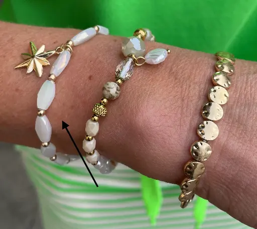 Bracelet Ovale et Soleil n°128