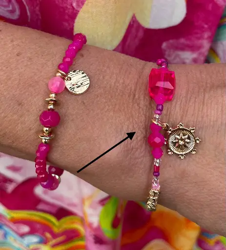 Bracelet Boussole et Cube n°130