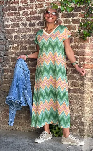 Robe Lurex Zig-Zag