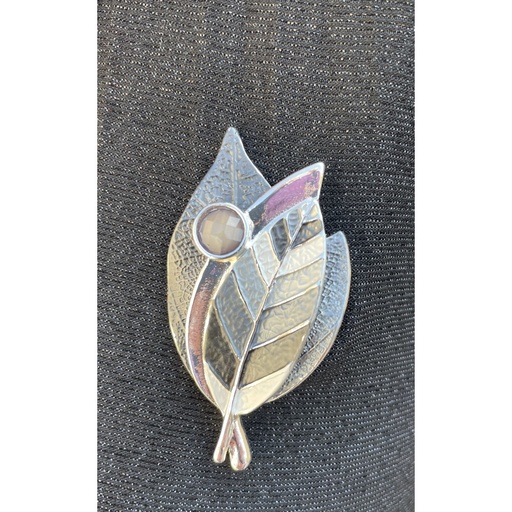 Broche aimant multis feuilles