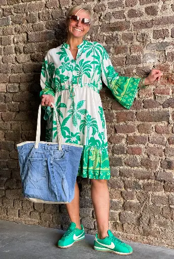 Robe Palmier Cordon
