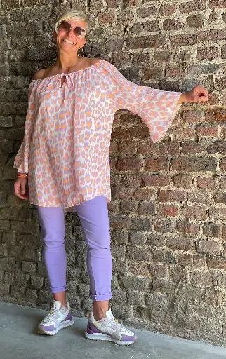 Blouse Col élastique Léo