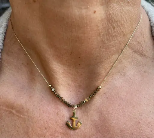 Collier Chaine Ancre XL0149