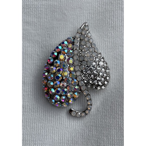 Broche aimant feuille parapluie
