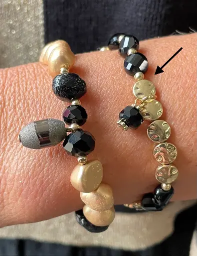 Bracelet duo-perles n°193
