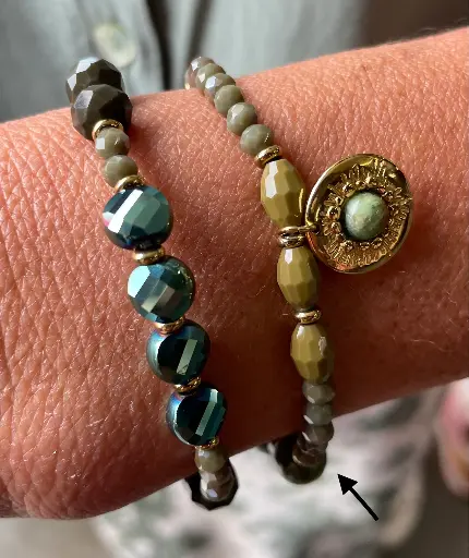 Bracelet Médaillon Rond n°204