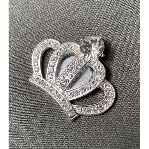 Broche aimant couronne