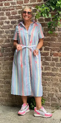 Robe Lignes Palmiers