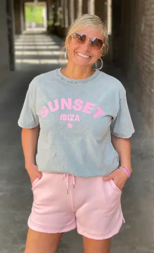 T-shirt Sunset Ibiza