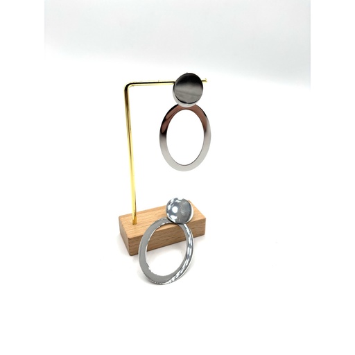 Boucles d'oreilles ovale n°29