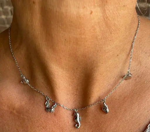Collier Chaine Crabe K217