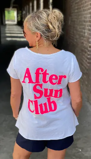 T-shirt "After sun club" 