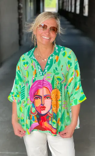 Blouse col chemise Frida