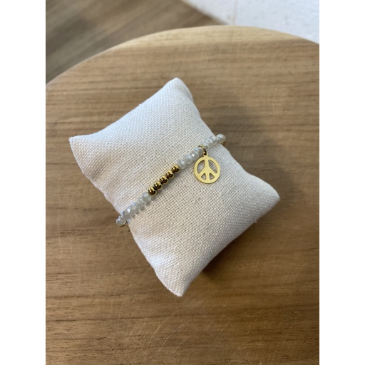 Bracelet pendant Peace n°82
