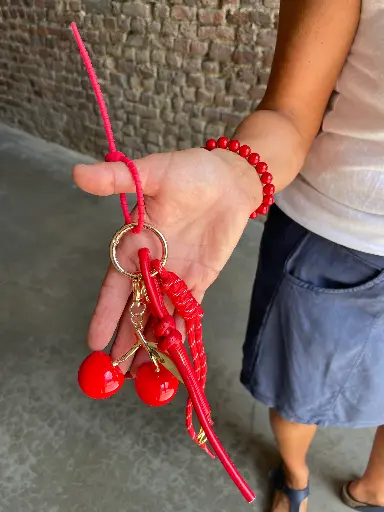 Porte clefs Cerises