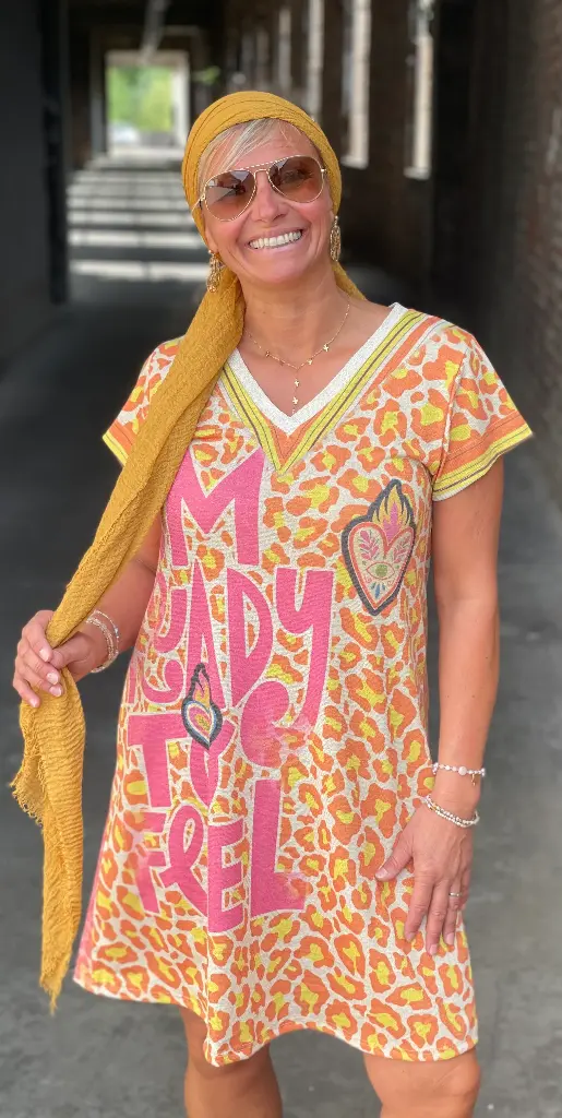 Robe courte Lurex "Viva Mexico"