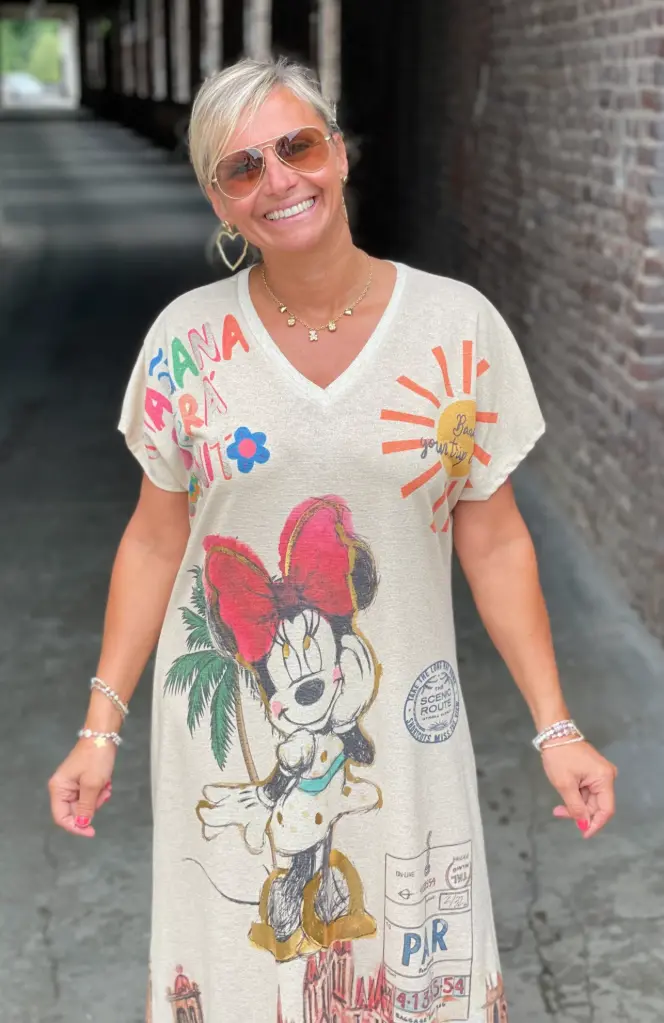 Robe Lurex longue Minnie