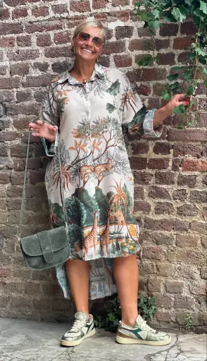 Robe Chemise Jungle
