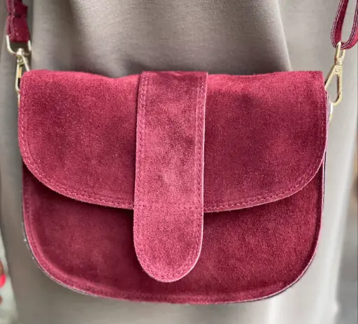 Sac Besace Daim