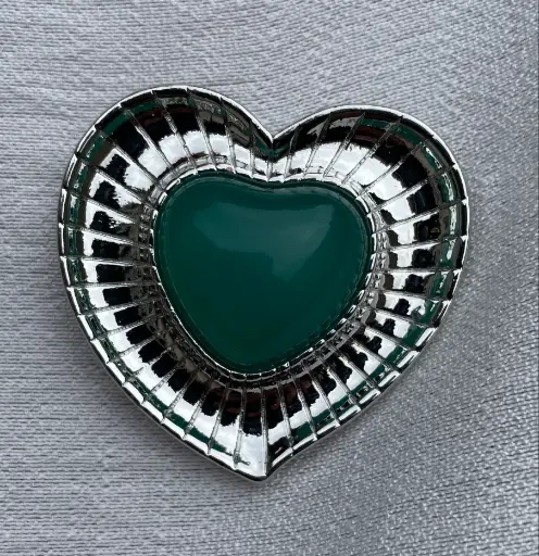 Broche Aimant Coeur "Eme"