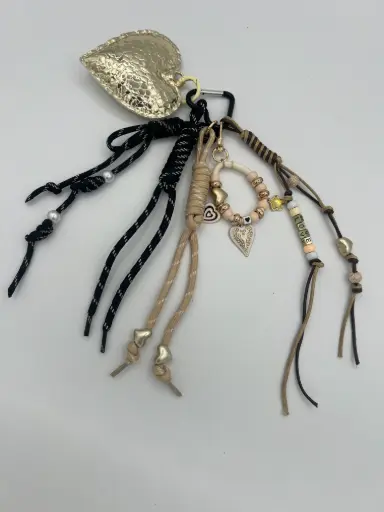 Porte Clefs Multi Coeurs