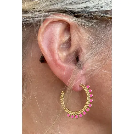 Boucles d'oreilles royal n°44