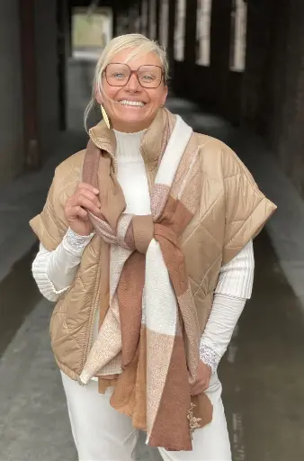 Veste sans manches Matelassée