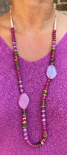 Long Collier double 