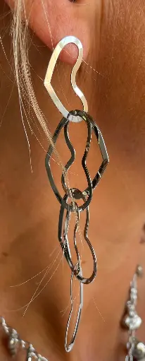 Boucles d'oreilles Cœurs Arts n°190