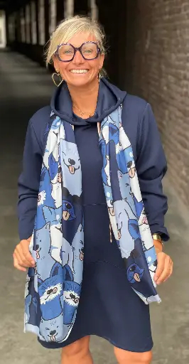 Foulard Chiens Cartoon