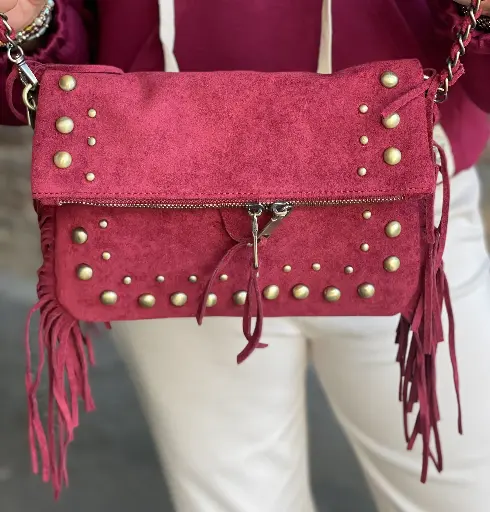 Sac Suédine bandoulière ZV