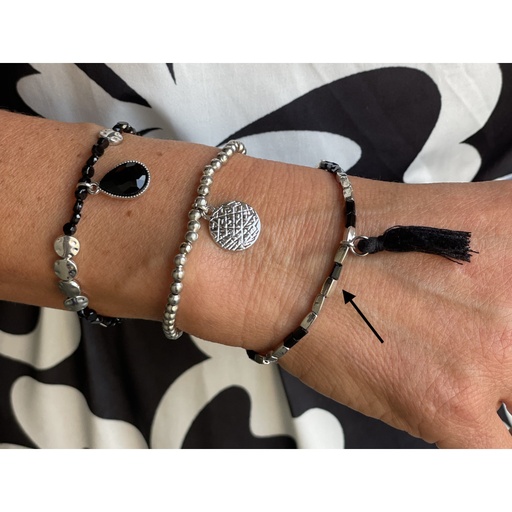 Bracelet perles pampille n°94