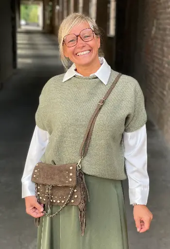 Pull carré col Cheminée