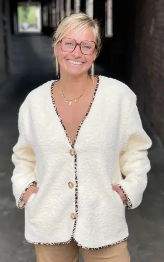 Gilet Teddy bord Léo