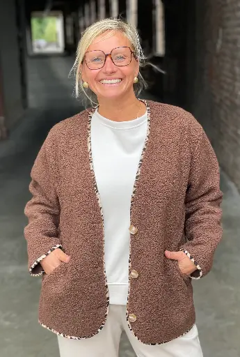 Gilet Tedy bord Léo